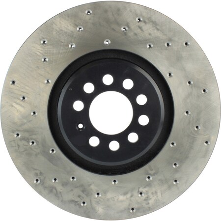 Centric Parts Sport Cross Drilled Brake Rotor, 128.33093R 128.33093R